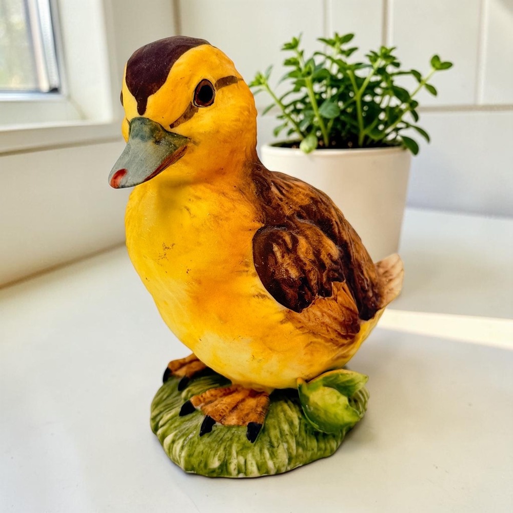 Vintage Gorham‎ "Baby Duck" Porcelain Figurine Made in Japan Bird Collection